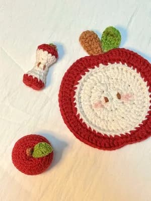 3D Apple Coaster — view 4