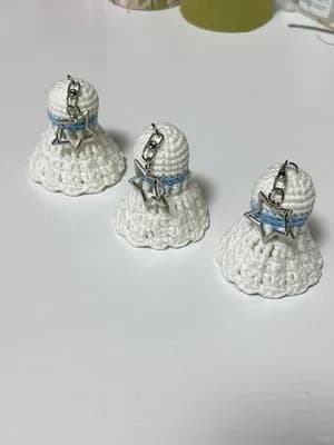Badminton Shuttlecock Charm — view 3