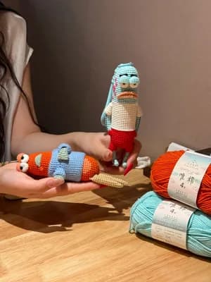 Bikini Bottom Fish Pair (Cool & Lazy Fish) — view 2