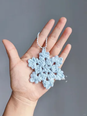 Blue-and-White Snowflake (symbol chart) — view 4