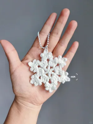Blue-and-White Snowflake (symbol chart) — view 5