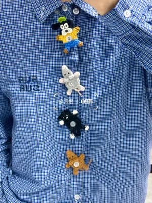 Button Covers — free crochet pattern