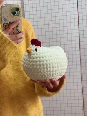 Chubby Chick — free crochet pattern