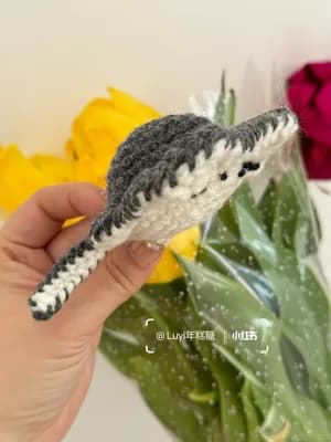 Crochet Stingray Amigurumi — view 3