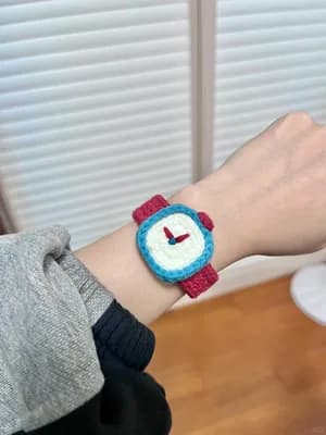 Cute Crochet Watch with Strap