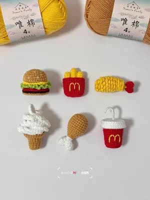 Fast Food Charm Set — view 3