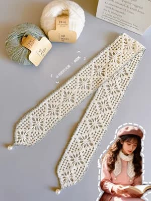 Firework Lace Scarf