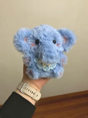 Fluffy Mini Elephant — view 2