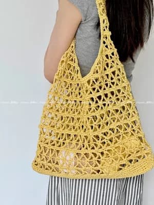 Hexagon Star Mesh Tote — view 11