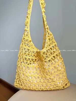 Hexagon Star Mesh Tote — view 7