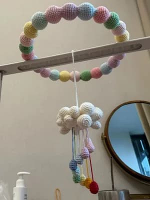 Jellycat-Style Fruit Mobile Charms — view 3