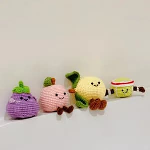Jellycat-Style Charm Set — view 6
