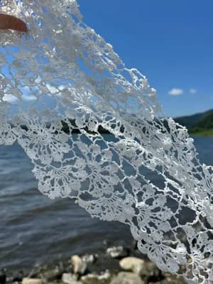 Lace Bridal Veil — view 4