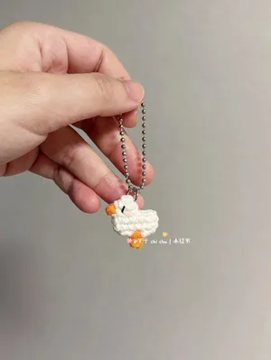 Mini Goose Charm — view 2