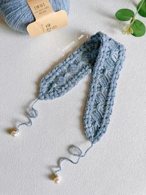 Misty-Blue Star Headband — view 2