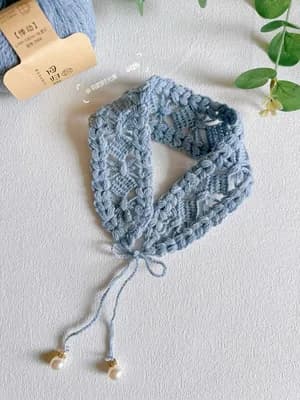 Misty-Blue Star Headband — view 3