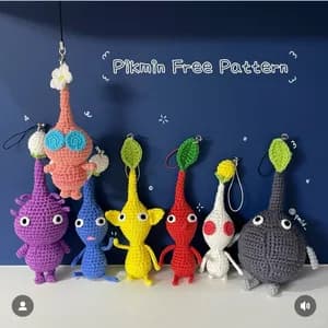Pikmin Collection — free crochet pattern