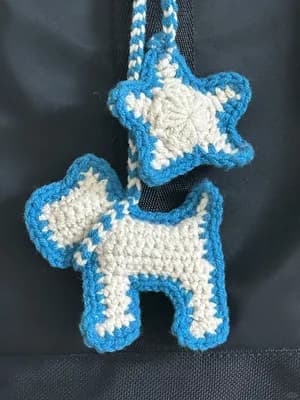 Puppy and Star Charms — view 2