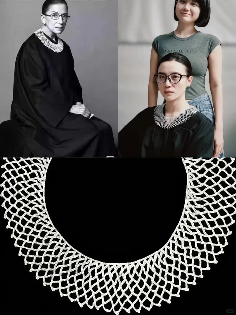 Queen's Collar — finished crochet project photo