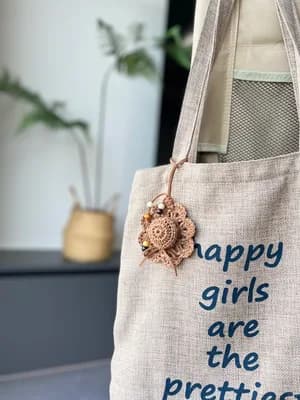 Raffia Mini Hat Charms — view 4