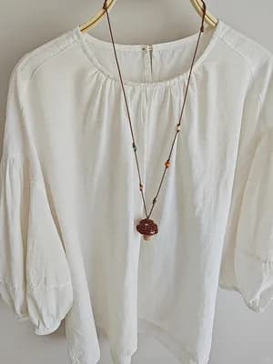 Raffia Mushroom Charm — view 8