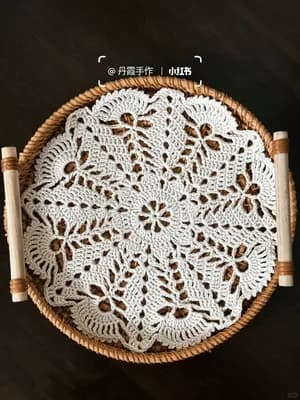 Round Lace Coaster — view 2