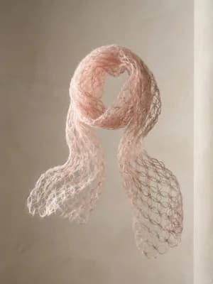 Solomon's Knot Scarf — free crochet pattern