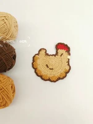 Stardew Valley Chicken Coaster / Brooch