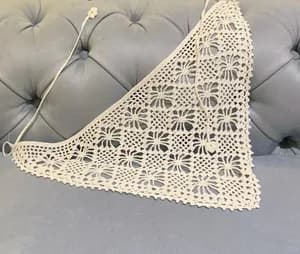 Strawberry Triangle Shawl — view 2