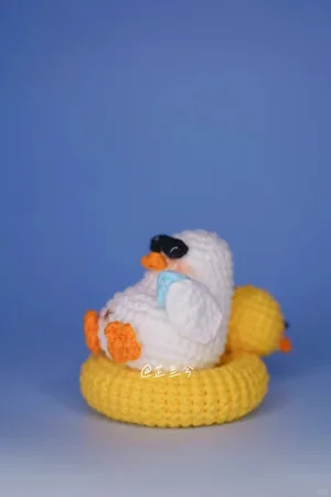 Vacation Duck on a Swim Ring — view 2
