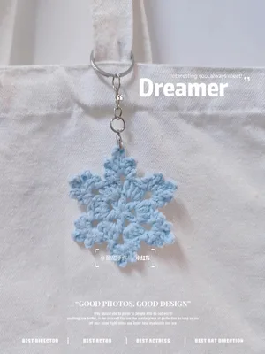 Blue-and-White Snowflake (symbol chart) — view 2