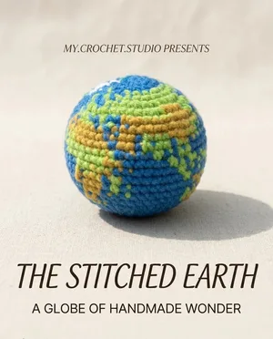 Crochet Earth Globe — free crochet pattern