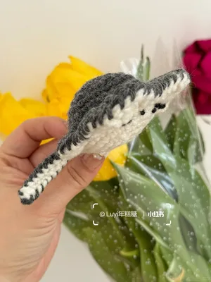 Crochet Stingray Amigurumi — view 3