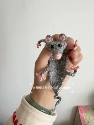 Dried Mouse Snack Charm — view 2
