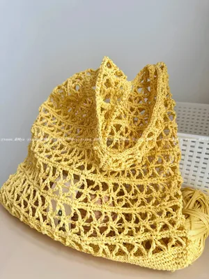 Hexagon Star Mesh Tote — view 13