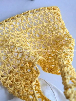 Hexagon Star Mesh Tote — view 6
