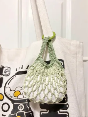 Mini Net Earphone Bag — view 3