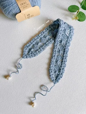 Misty-Blue Star Headband — view 2