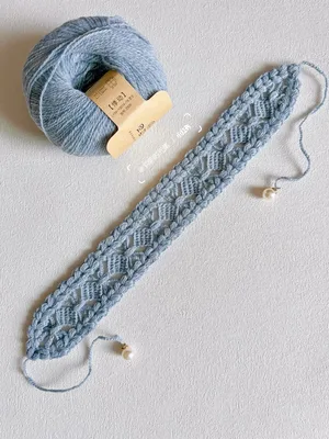 Misty-Blue Star Headband — view 5