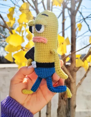 Working Fish Amigurumi — view 2