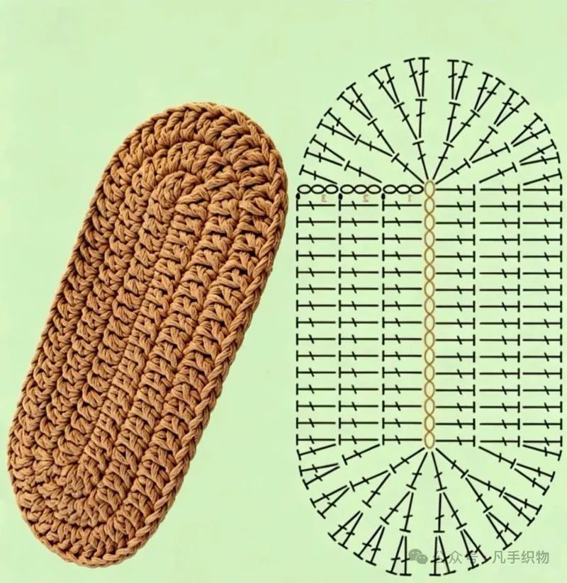 Prada-Style Bag crochet symbol chart 7