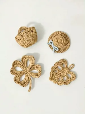 Raffia Mini Charms — view 2