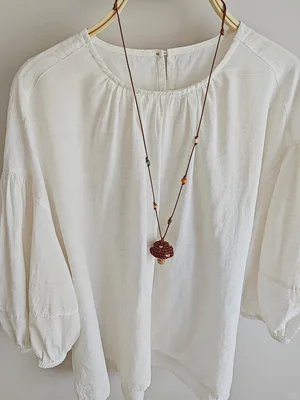 Raffia Mushroom Charm — view 8