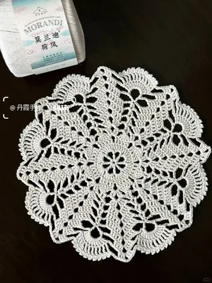 Round Lace Coaster — view 4