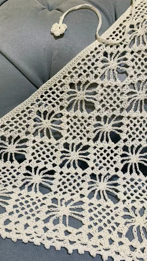 Strawberry Triangle Shawl — view 3