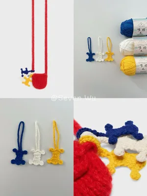 Triomphe Arch Pendant — free crochet pattern