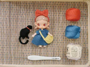 Witch Doll Dress for Zsiga (with Cat) — view 2